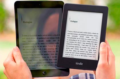 kindle paperwhite diferencia con tablets