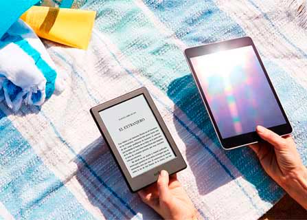 kindle touch sin reflejos